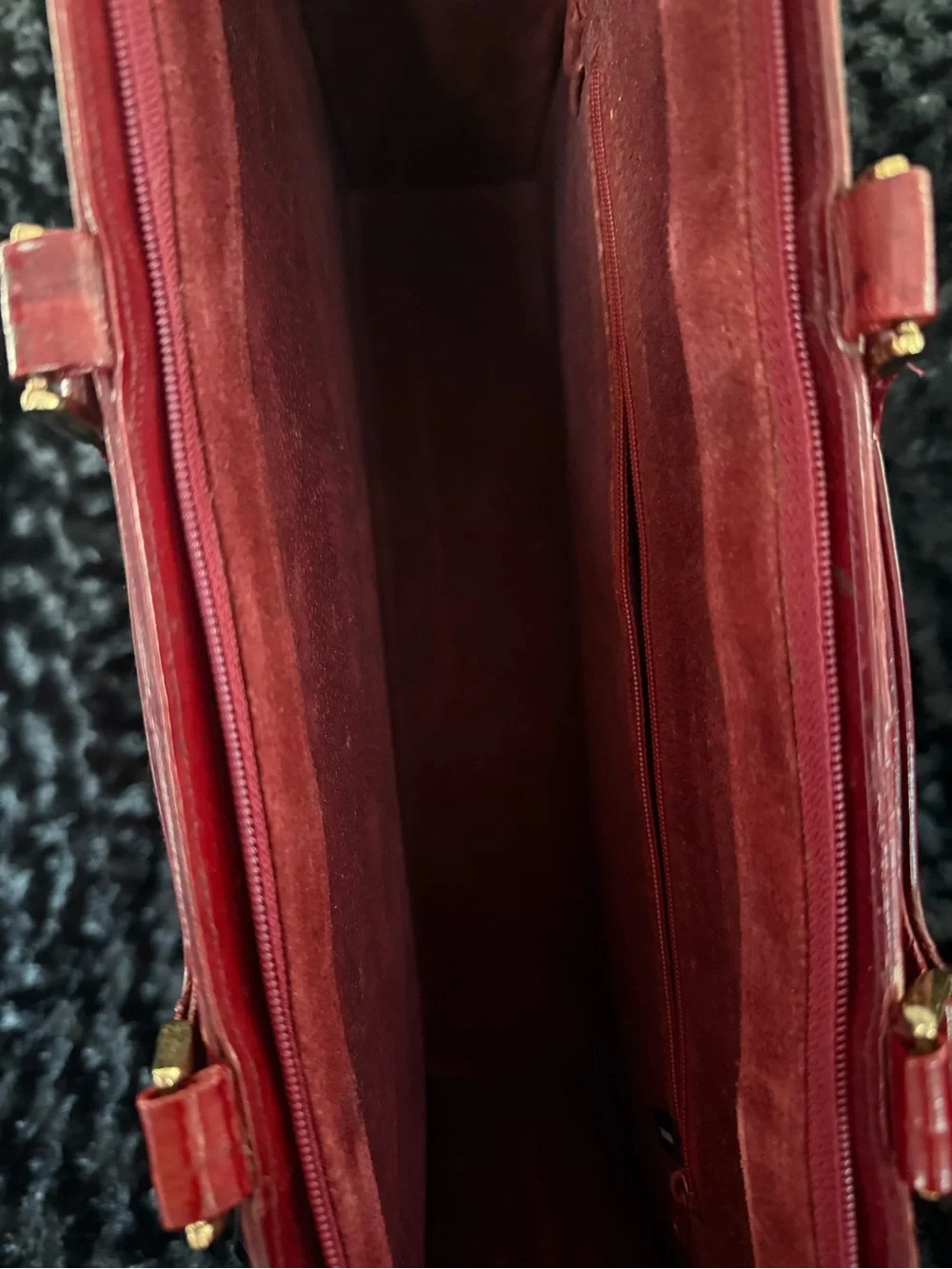 Eelskin Vintage Genuine Leather Briefcase Made in Korea